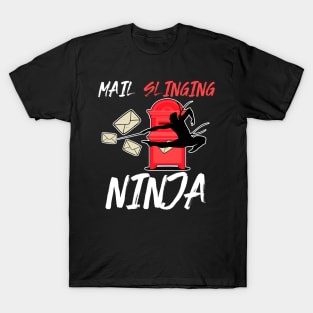 Mail Slinging Ninja T-Shirt